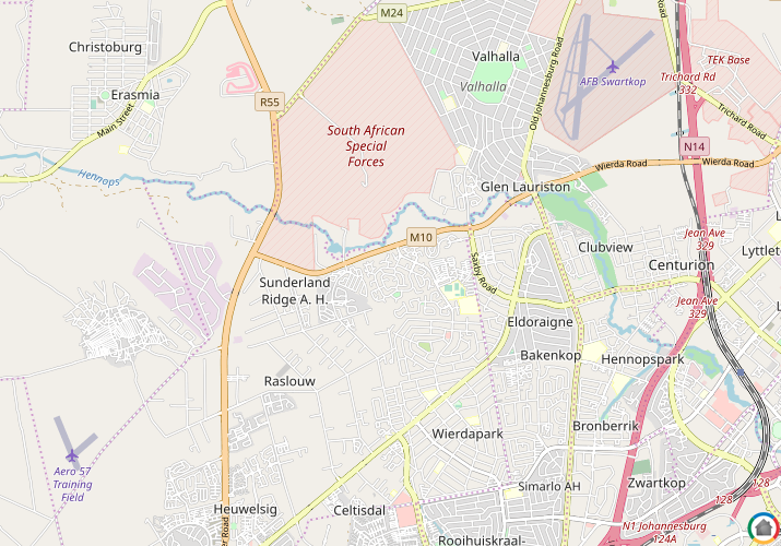 Map location of Eldoglen